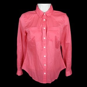 SOLD - Ann Taylor Loft Semi-Sheer The Softened Shirt